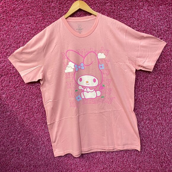 Sanrio My Melody Kawaii Strawberry Fields Forever Sanrio Tee Size XL - Picture 3 of 4